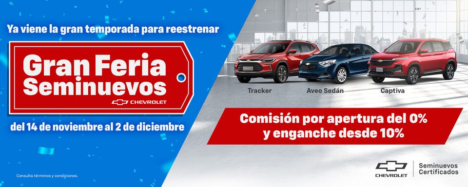 Aquí podrás elegir el seminuevo de tu preferencia ó también valuar tu vehículo para que lo tomen a cuenta y salgas estrenando tu nuevo Chevrolet.